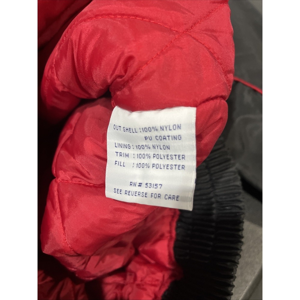 Vtg Players Inc Tampa Bay Buccaneers Puffer Jacket XL Embroidered Derrick Brooks - Picture 4 of 7